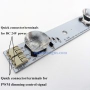 15W PWM dimmable edge-lit led modules oval lens wago wire connector 2-ritop lighting