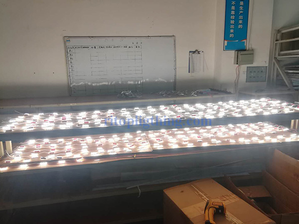 Backlit Osram mini LED module 1 LED aging test ritop lighting