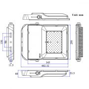 100Ở Osram 3030 LED floodlight spotlight for billboard signs size ritop lighting