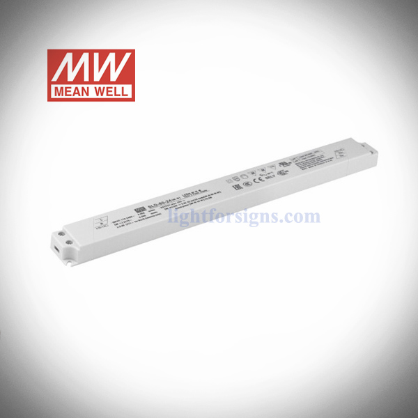 80W 12V 24V interne schlanke lineare LED-Treiber-Stromversorgung Meanwell SLD 80 Ritop Beleuchtung