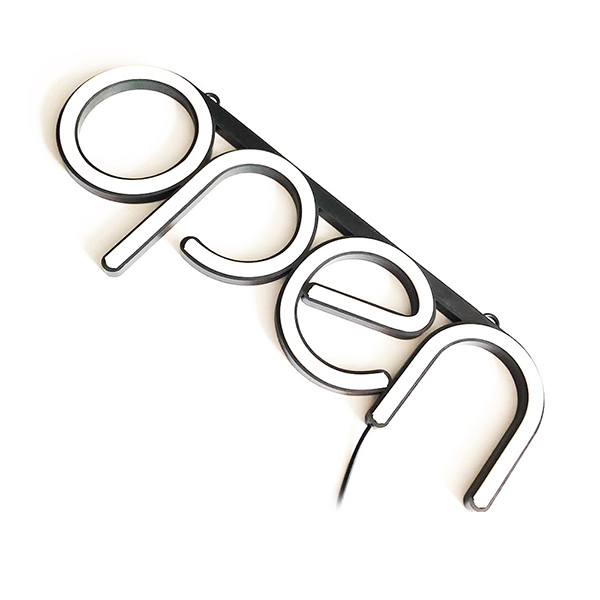 Only letter colorful led neon open signboards 3-ritop lighting