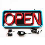 Rectangle open LED neon signs flashing controller-ritop lighting