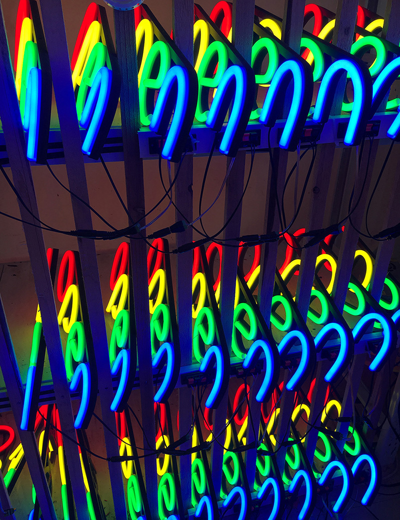 led neon open signboards aging test 5-ritop lighting