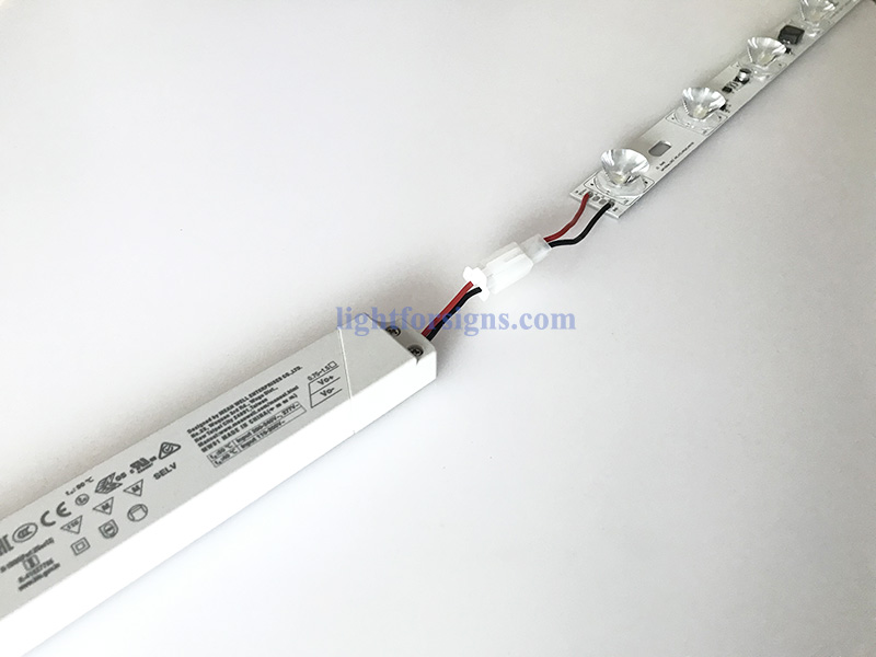 lightbox internal slim linear LED driver power supply 4