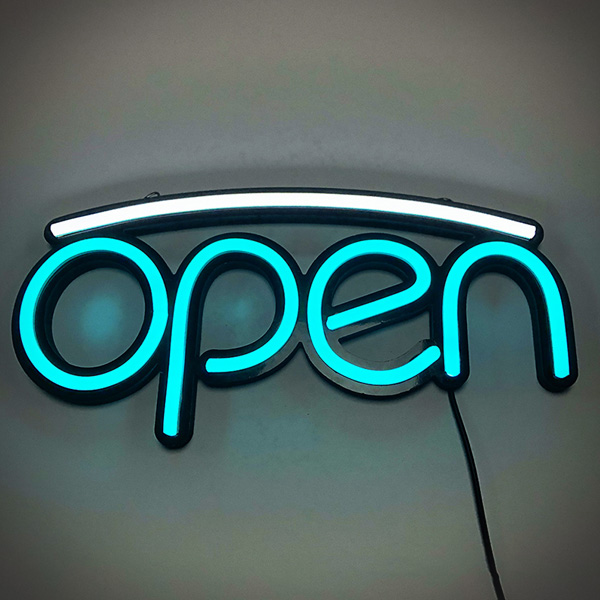 cửa hàng dưới dây mở bảng hiệu đèn neon dẫn đầu-ánh sáng ritop