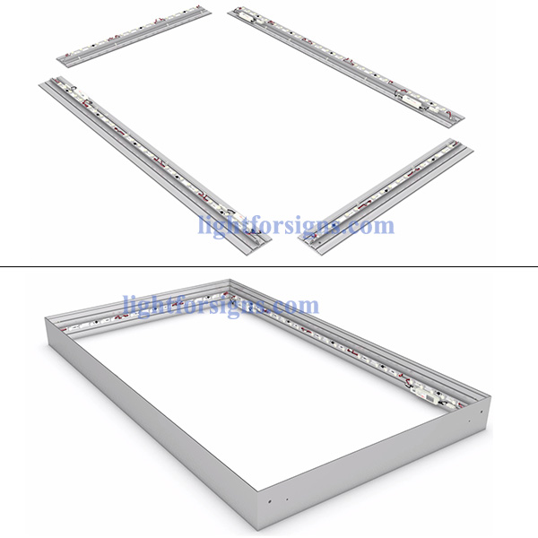 Приложение для лайтбокса со светодиодным модулем с боковой подсветкой 2 ritop освещение