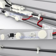 Plastic cable clip wire buckle 3-ritop ligthing